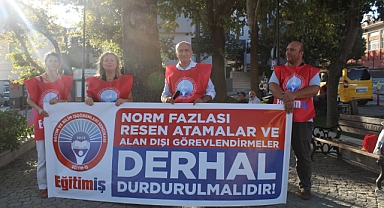 Eğitim-İş Sendikası'ndan Norm Fazlası Atamalara Tepki