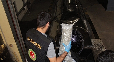 Kapıkule'de tankerde 114 kilo uyuşturucu ele geçirildi