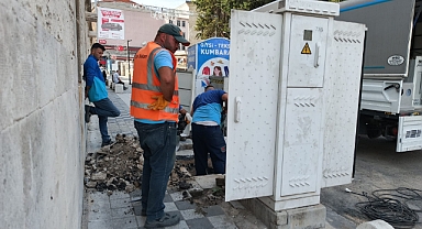Karaumur Caddesi'nde Altyapı Güçleniyor