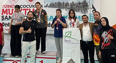 Kars'ta Düzenlenen Çocuklar Muaythai Türkiye Şampiyonası'nda Kırklareli Rüzgârı