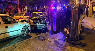 Kazaya neden olan sürücü ile araçları kaldırmaya gelen çekicinin şoförü alkollü çıktı