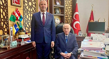 Kırklareli Belediye Başkanı Derya Bulut’tan Devlet Bahçeli’ye Ziyaret