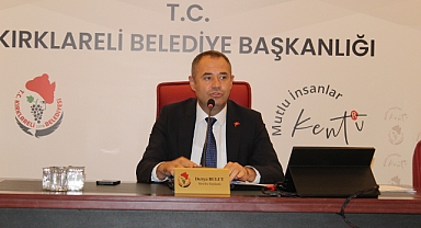 Kırklareli Belediyesi'ne 10 Milyon TL Çevre ve Ulaşım Desteği