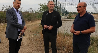 Kırklareli'de Yeni Şantiye Alanı İçin İnceleme