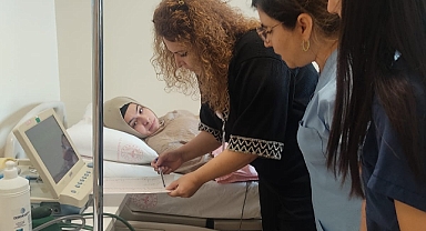 Kırklareli İl Sağlık Müdürlüğü'nden Normal Doğum Eylemi Kapsamında Ziyaret