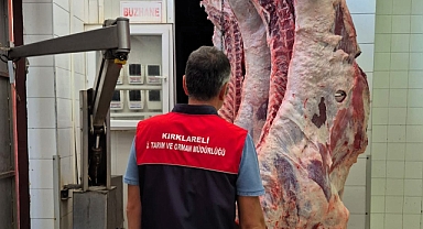 Kırklareli'nde Mezbahalarda Hijyen Denetimleri Sürüyor