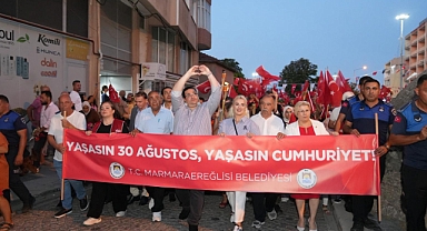 Marmaraereğlisi’nde 30 Ağustos Zafer Bayramı Coşkusu