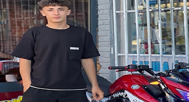 Minibüsle çarpışan motosikletin 17 yaşındaki sürücüsü Efe öldü