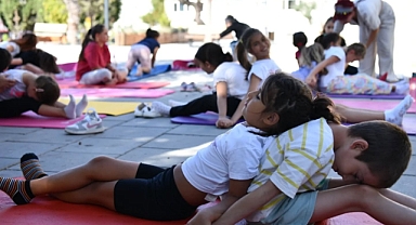 Müze Keşan'da Çocuklar Yoga İle Buluştu