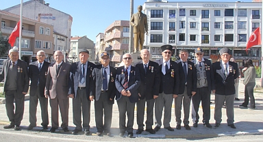 Pınarhisar’da 19 Eylül Gaziler Günü Törenle Kutlandı