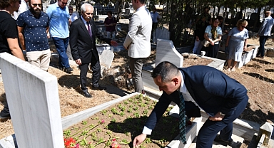 Rasim Ergene Ve Harun Yalçın Mezarları Başında Anıldı
