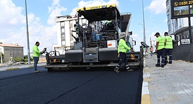 SARAY'DA VİZE CADDESİ YENİ YÜZÜNE KAVUŞTU