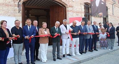 Kırklareli'nde Tarihi Bina Sanatla Buluştu
