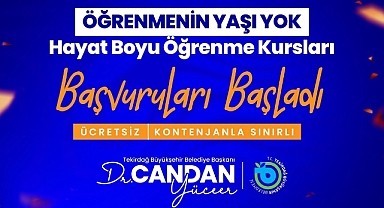 TEKİRDAĞ'DA KÜLTÜR, SANAT VE SPOR KURSLARI BAŞLIYOR