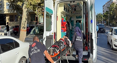 Tekirdağ’da, otomobille çarpışan motosikletin 17 yaşındaki sürücüsü yaralandı