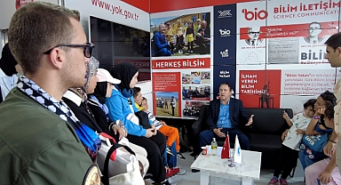 TEKNOFEST 2025’te Bilim Kafe Etkinliğine Katıldı