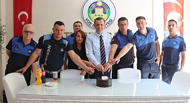 Vize Belediye Başkanı Ercan Özalp'tan Zabıta Haftası Kutlaması