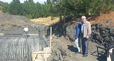 Yenice Köyü Su Deposu İnşaatı Devam Ediyor