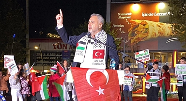AK Parti Kırklareli Milletvekili Ahmet Gökhan Sarıçam'dan Gazze'ye Destek Yürüyüşü