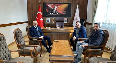 Anadolu Ajansı Temsilcilerinden Müdür Altınöz'e Ziyaret