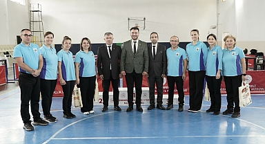 Babaeski'de Masa Tenisi Turnuvası Ödül Töreni Düzenlendi