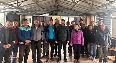 Başkan Fırat Yayla’dan Park ve Bahçeler Ekiplerine Ziyaret