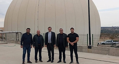 Başkan Özalp KIRKAB Tesisinde İncelemelerde Bulundu