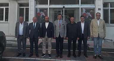 Başkanlardan Vize Belediye Başkanı Ercan Özalp’e Ziyaret