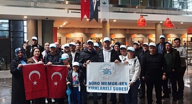 Büro Memur-Sen Kırklareli Şubesi'nden Bursa Gezisi