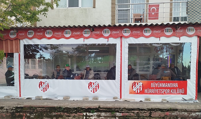 Büyükmandıra Hürriyetspor Lokali Kışa Hazır