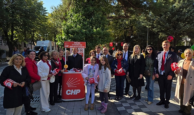 CHP Kırklareli Kadın Kolları'ndan Cumhuriyet Coşkusu