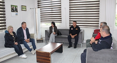 CHP'li Meclis Üyelerinden Kırklareli İtfaiyesine Ziyaret