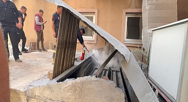 Çorlu'da hastanenin sigorta panelinde patlama