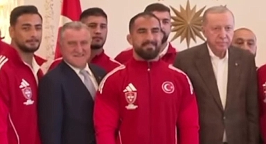 Ağa Özünlü'den Cumhurbaşkanı Erdoğan'a ziyaret