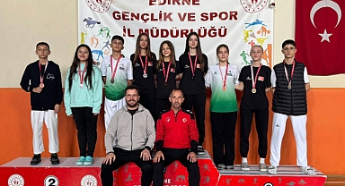 Edirne'de Cumhuriyet Bayramı Coşkusuyla Taekwondo Müsabakaları Düzenlendi