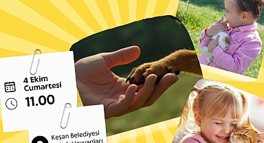 Keşan Belediyesi'nden 4 Ekim'de Can Dostlarımız İçin Anlamlı Buluşma