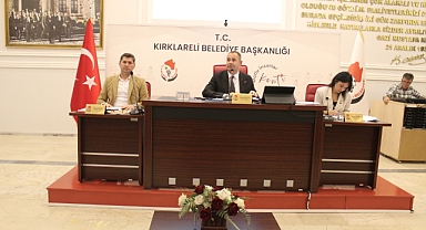 Kırklareli Belediye Meclisi'nden Metin Kurt'a Anlamlı Vefa