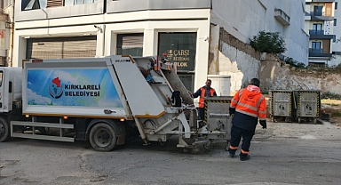 Kırklareli Belediyesi Çöp Temizliğiyle Örnek Oluyor