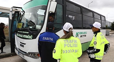 Kırklareli Belediyesi’nden Öğrencilerin Güvenliği İçin Otobüslere Sıkı Denetim