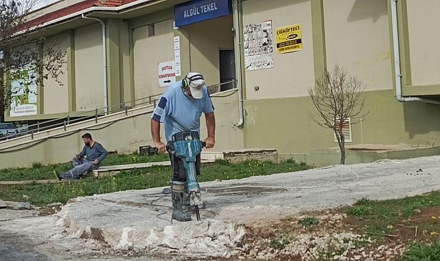 Kırklareli Belediyesi TOKİ Bölgesinde Kaldırım Düzenlemelerine Başladı