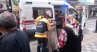 Kırklareli Karaumur Caddesi'nde Bir Vatandaş Yolda Yığıldı