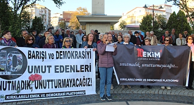 Kırklareli'nde 10 Ekim Katliamı Anması: 