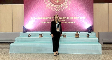 Kırklareli Üniversitesi Rektörü Prof. Dr. Rengin Ak, 3. Geleneksel ve Tamamlayıcı Tıp Kongresi'ne Katıldı