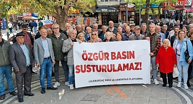 Lüleburgaz'da Basın Özgürlüğü İçin Ortak Ses: