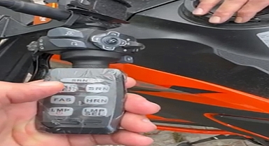 Motosiklette polis sireni kullanan sürücüye 138 bin lira ceza