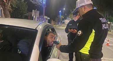 Pınarhisar’da Trafik Ekiplerinden Gece Denetimi