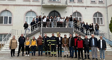 Pınarhisar MYO'da Gerçeği Aratmayan Tatbikat