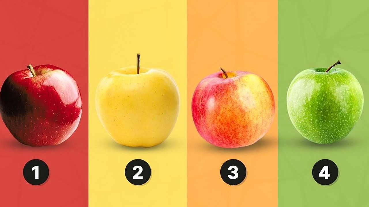 Seçeceğiniz elma kişiliğinizi ortaya çıkartacak