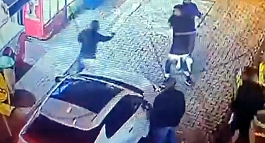 Tekirdağ'da 1 kişinin öldüğü,1 kişinin de yaralandığı silahla kavga kamerada