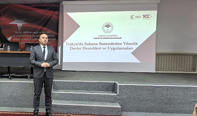 Trakya'da GES Sulama Sistemleri Destekleri Anlatıldı